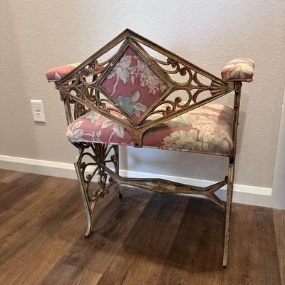 Art Deco Vanity Bench Seat
