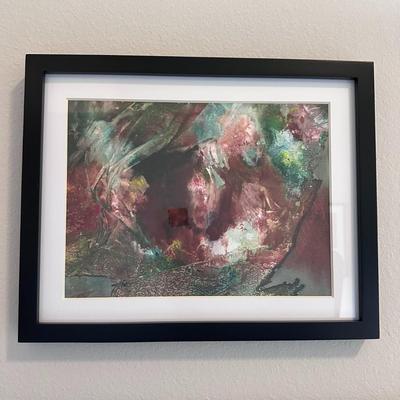 Framed Art - Three Dimensional Abstract by Clardy