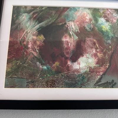 Framed Art - Three Dimensional Abstract by Clardy