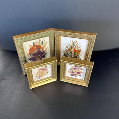 Lot of 4 - matching Framed Art