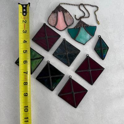 Lot of 9 - Stained Glass