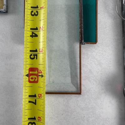 Lot of 4 - miscellaneous stained glass