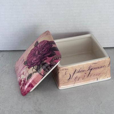 Pottery Trinket Box