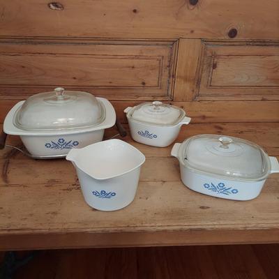Cornflower Blue Corningware Baking Dishes (PB-BBL)