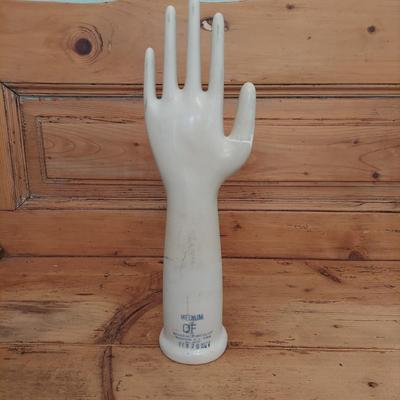 Two Vintage Porcelain Glove Displays (PB-BBL)