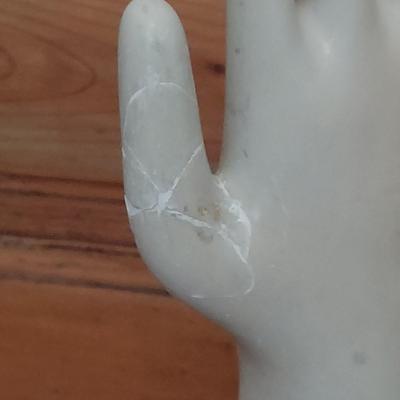 Two Vintage Porcelain Glove Displays (PB-BBL)