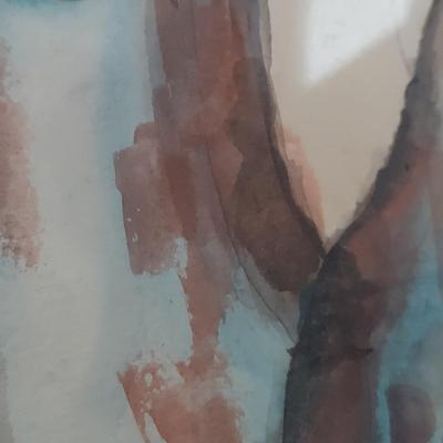 Three Original Religious Watercolor Portraits (PB-BBL)