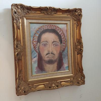 Three Original Religious Watercolor Portraits (PB-BBL)