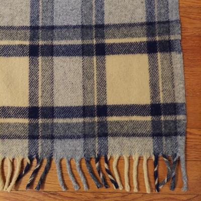Avoca Mohair & Wool Irish Made Throw (PB-BBL)