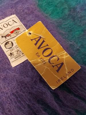 Avoca Mohair & Wool Irish Made Throw (PB-BBL)