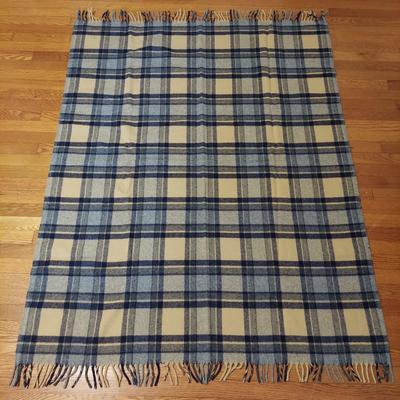 Avoca Mohair & Wool Irish Made Throw (PB-BBL)