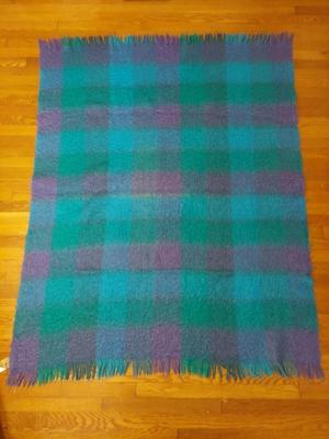 Avoca Mohair & Wool Irish Made Throw (PB-BBL)