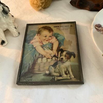 UBB Lot of Vintage Dog Collectibles