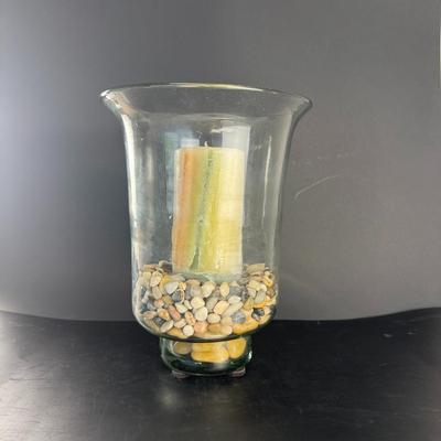 Glass Candle Holder - home decor