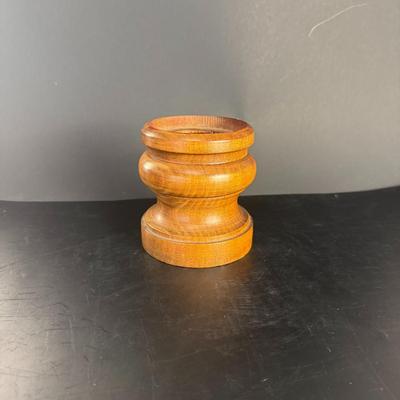 Wood Candle Holder