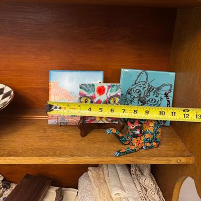 Lot of Art - Miscellaneous Cat Art