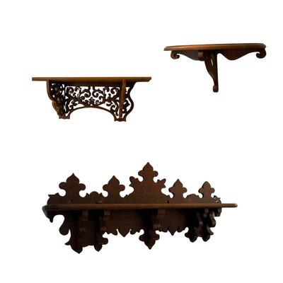 UBC1517 Set of Three Wall Shelves