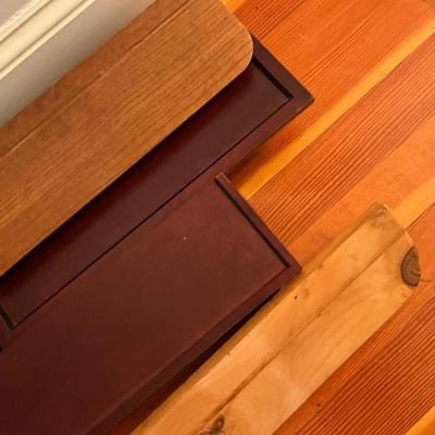 UBC1523 Large Lot of Wooden Wall Shelves