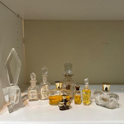 UBC1527 Lot of Vintage Avon Perfume Bottles and Two New Liz Claiborne