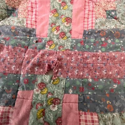 UBC1481 Lot of Two Vintage Quilts