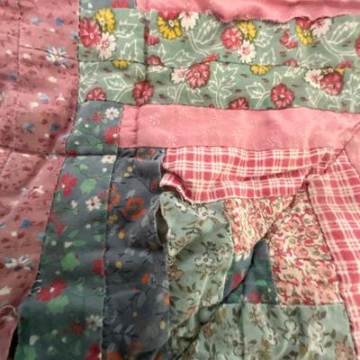 UBC1481 Lot of Two Vintage Quilts