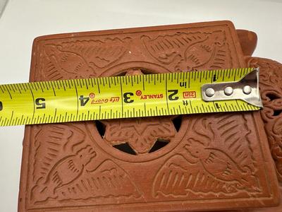 Terracotta Elephant Decorative Stand