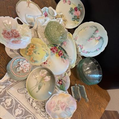 Large lot - Dishes, plates, bowls, china