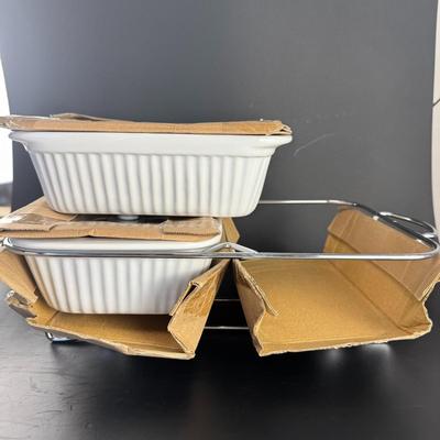 Pair of Casserole Dishes