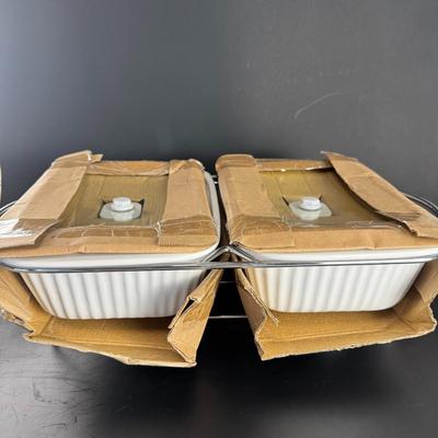 Pair of Casserole Dishes