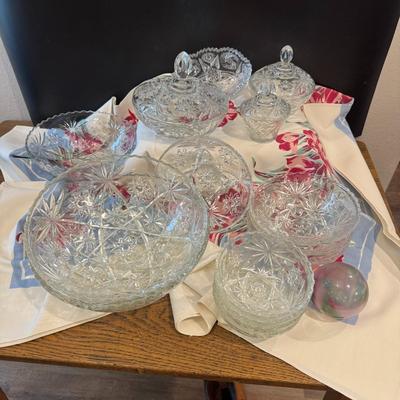 Large Lot of Beautiful Glassware