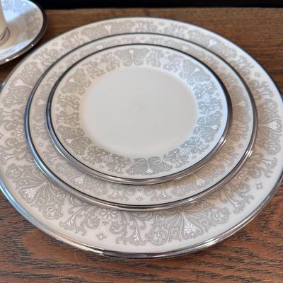 Lenox Snow Lily China Dishes - Huge Set!