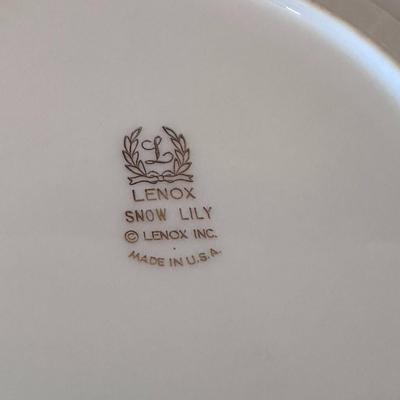 Lenox Snow Lily China Dishes - Huge Set!