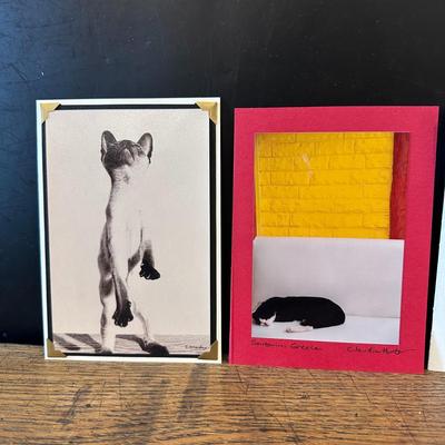 Lot of 5 - Cat Art
