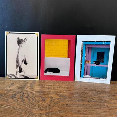 Lot of 5 - Cat Art