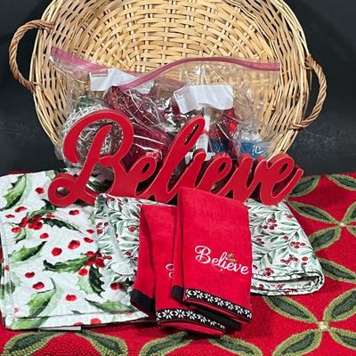 LOT 1B: Large Lot of Christmas Decor