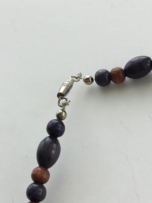 Vintage collar shell type beaded necklace