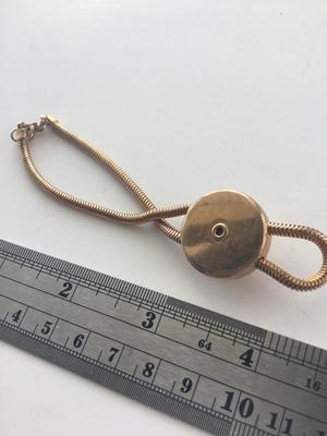 Vintage unmarked slider bracelet