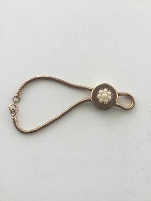 Vintage unmarked slider bracelet