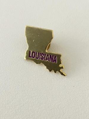 Vintage state push pin