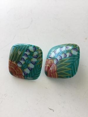 Tropical vibe fashion earrings