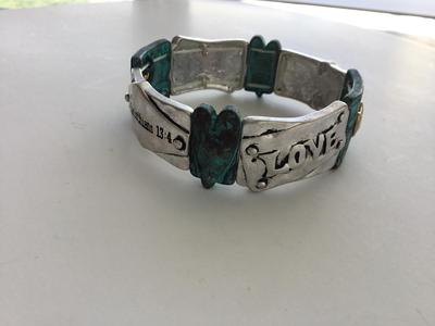 Love fashion bracelet stretchy
