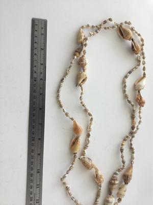Seashell statement necklace