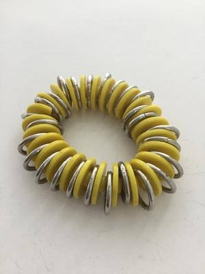 Yellow unique stretchy fashion bracelet