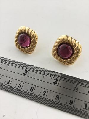 Vintage Avon marked fashion earrings