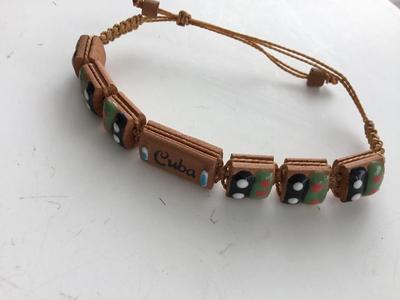 Cuba unique adjustable bracelet