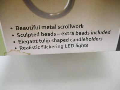 Any Where Lighting Battery Powered Kami Chandelier