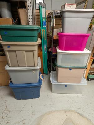 Assortment Of Bins Various Sizes Choice 2
