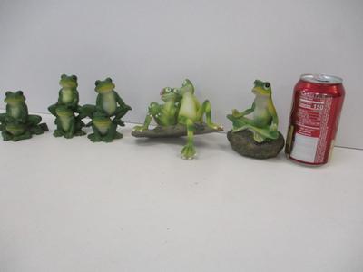 Outdoor Frog Decorations Plastic/Resin