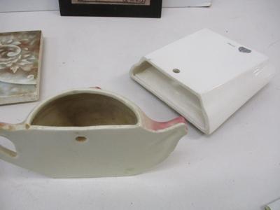 Janet Kruskamp Art Ceramic Wall Pockets & Vintage Tiles