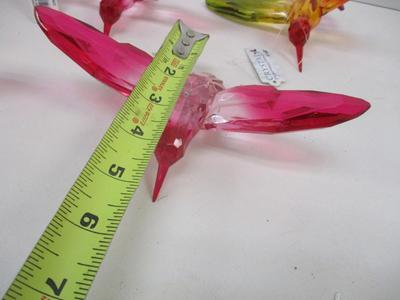 Ganz Crystal Colorful Hummingbirds Acrylic Choice 1